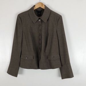 Lane Bryant Dark Gray Blazer Sz 16